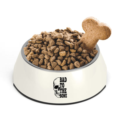 Bad To The Bone Pet Food Bowl