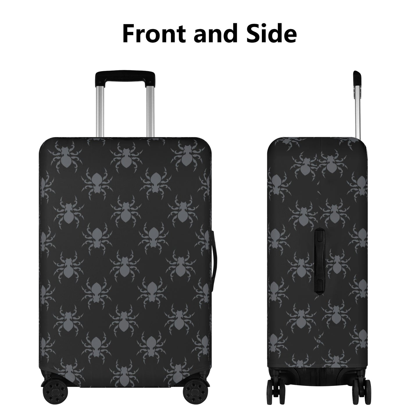 Gothic Spiders Polyester Luggage Cover