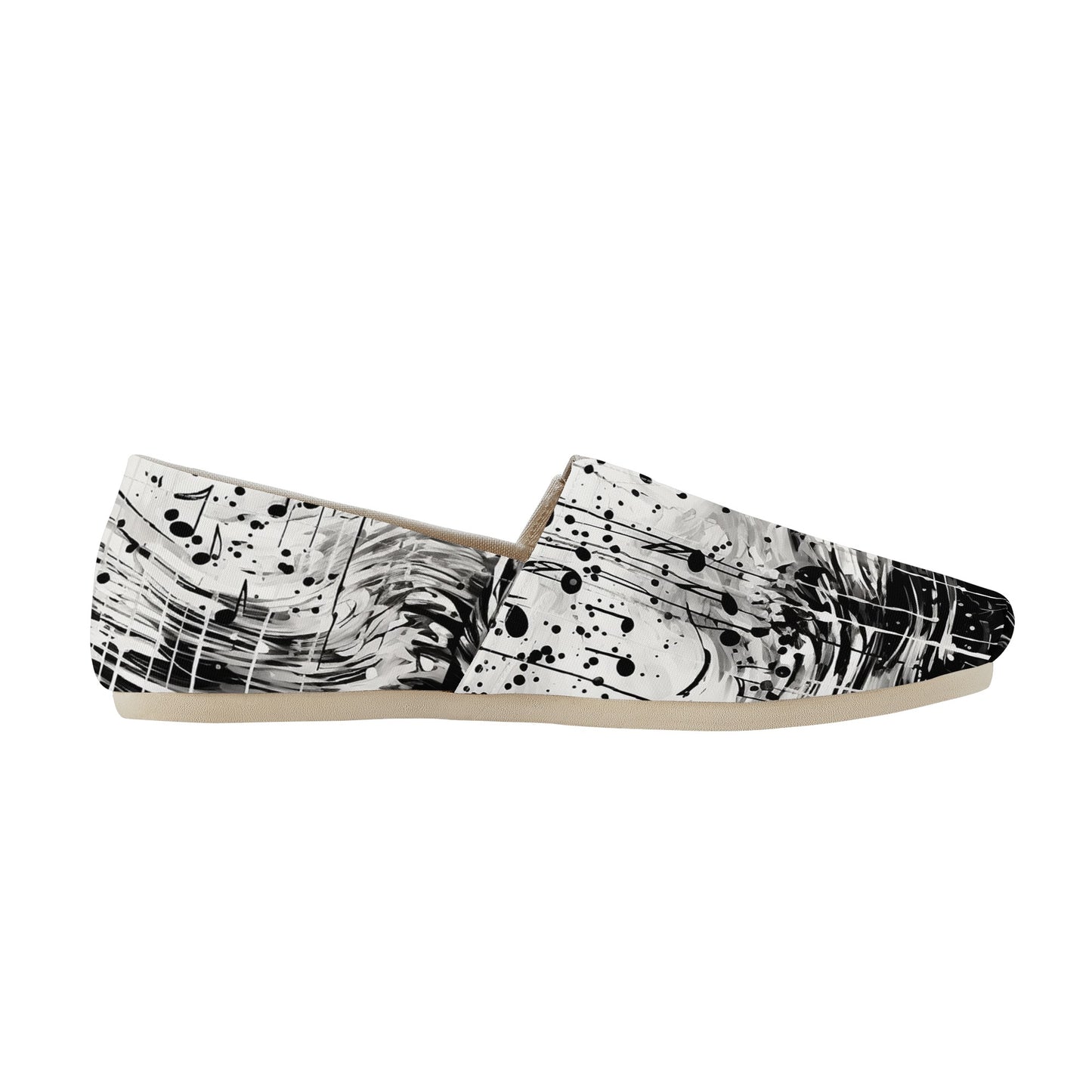 Music Notes Casual Shoes