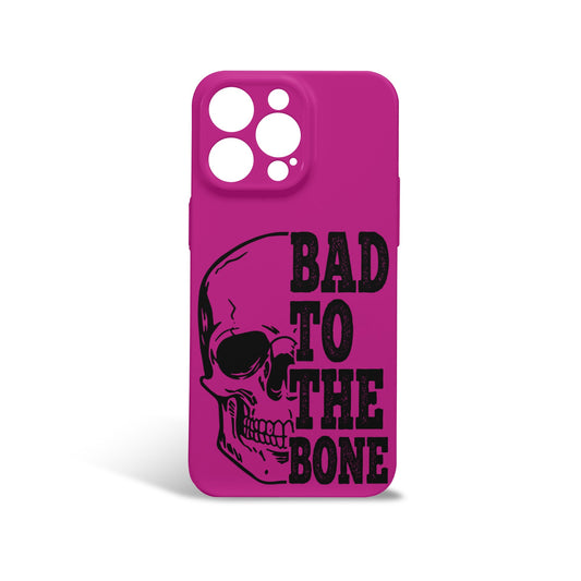 Bad To The Bone iPhone 15 Pro Max Phone Case Protector