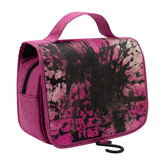 Gothic Pink And Black Bath Toiletry Bag