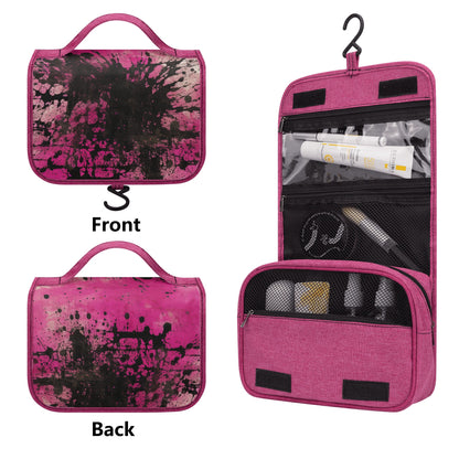Gothic Pink And Black Bath Toiletry Bag