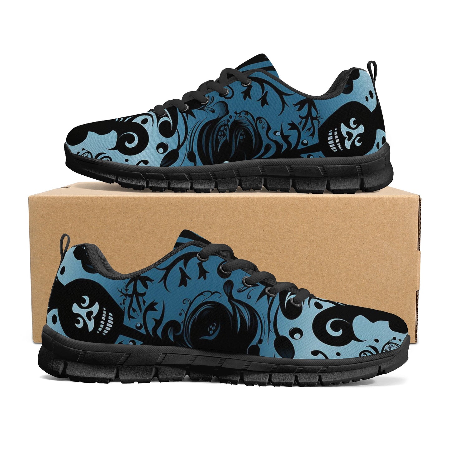 Gothic Blue Running Shoes