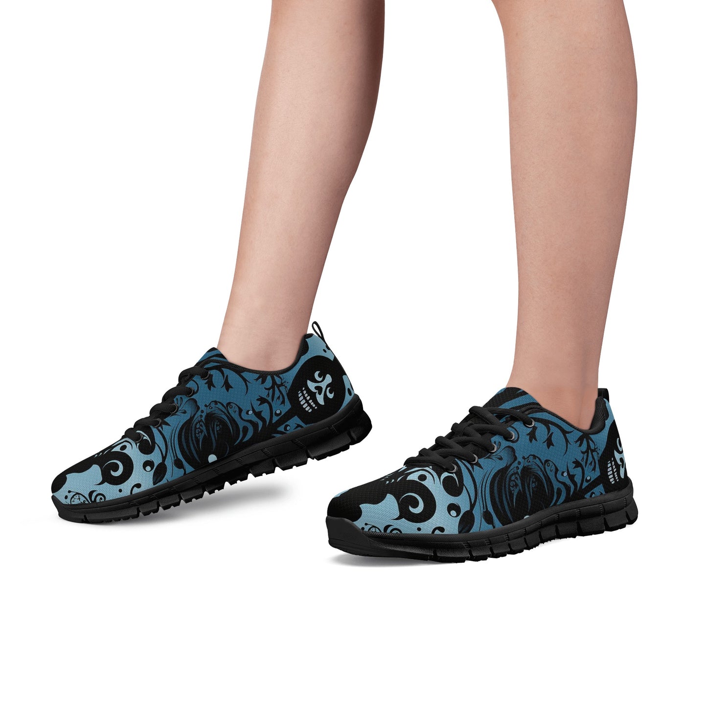 Gothic Blue Running Shoes