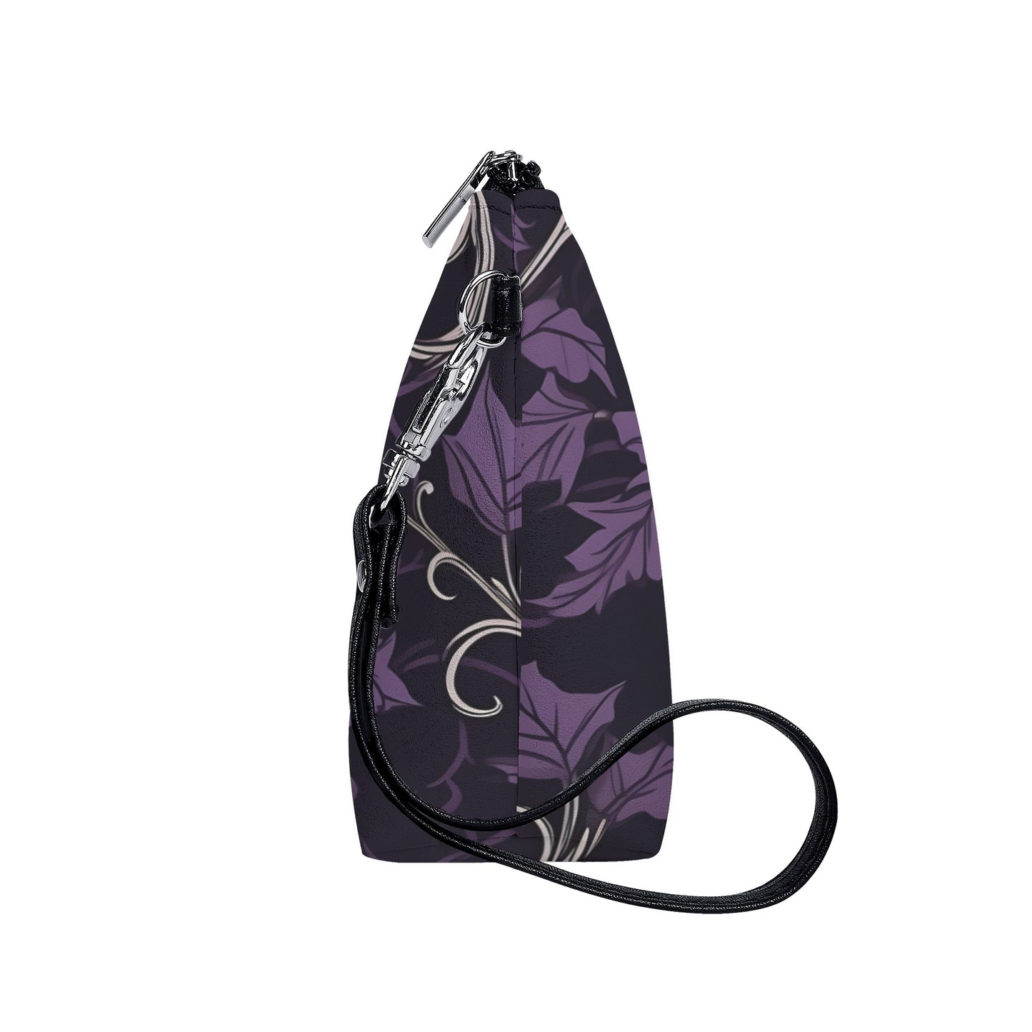 Gothic Purple Forest Zipper Make Up Bag