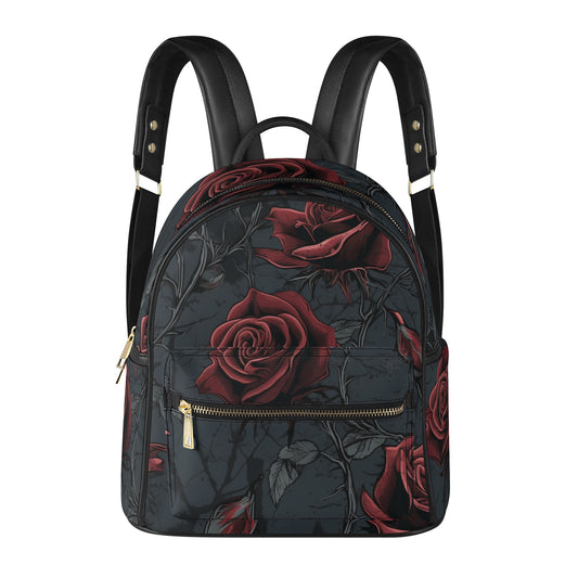 Red Roses And Vines Casual Backpack