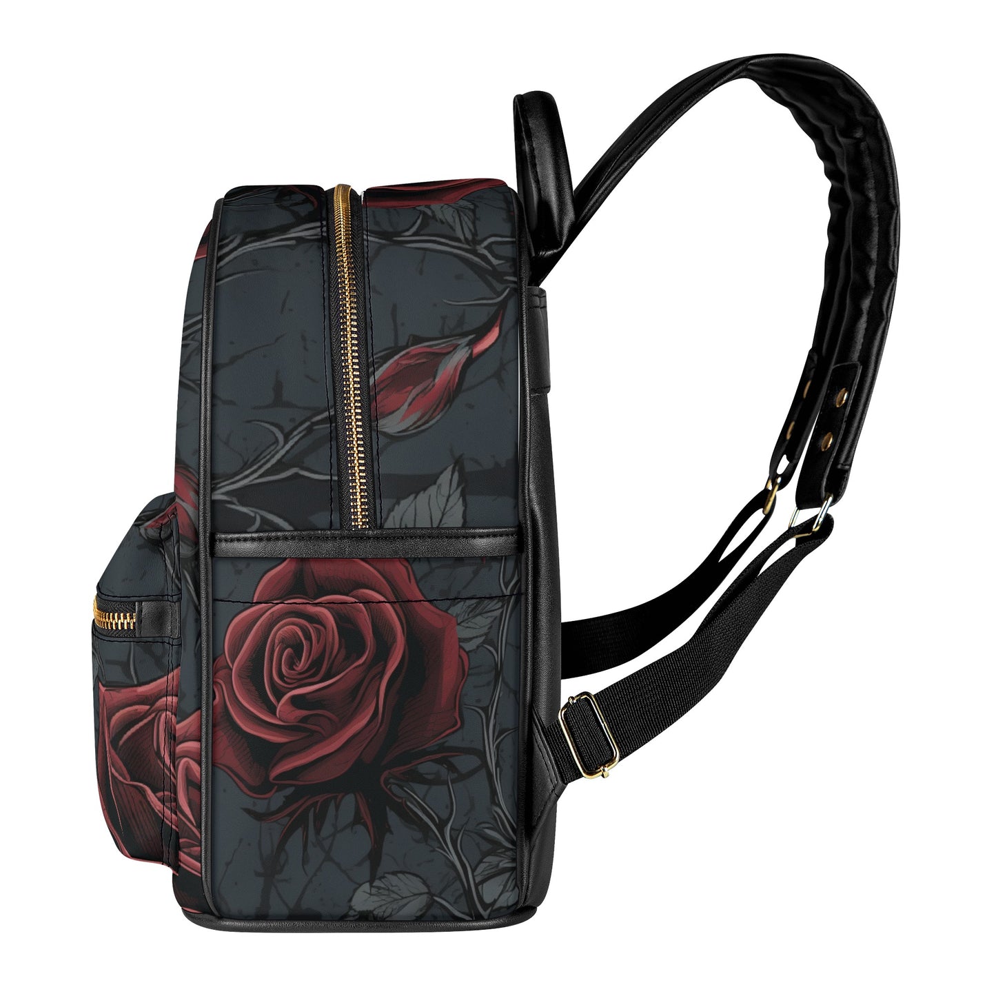 Red Roses And Vines Casual Backpack