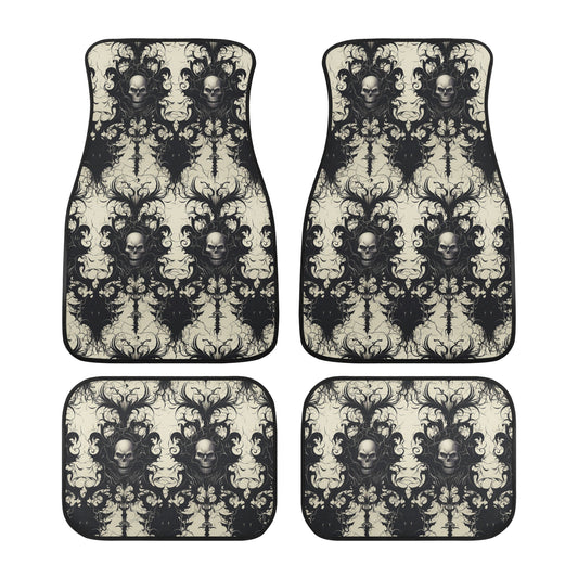 Gothic Skulls Car Floor Mats (Set of 4)