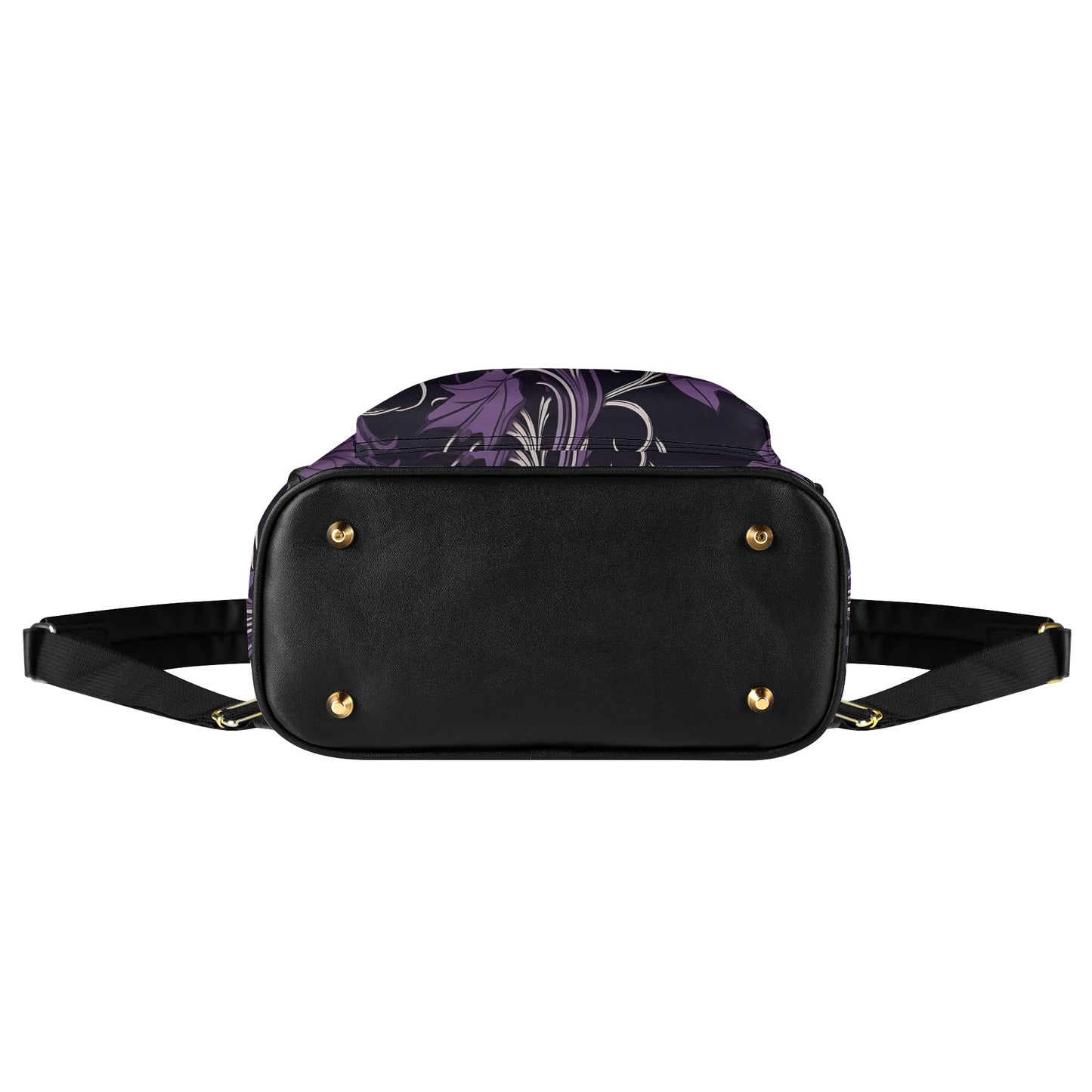 Gothic Purple Forest Casual Backpack