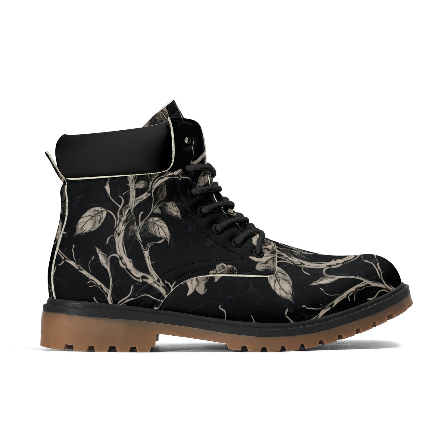 Wilting Forest Leather Brown Outsole All Season Boots