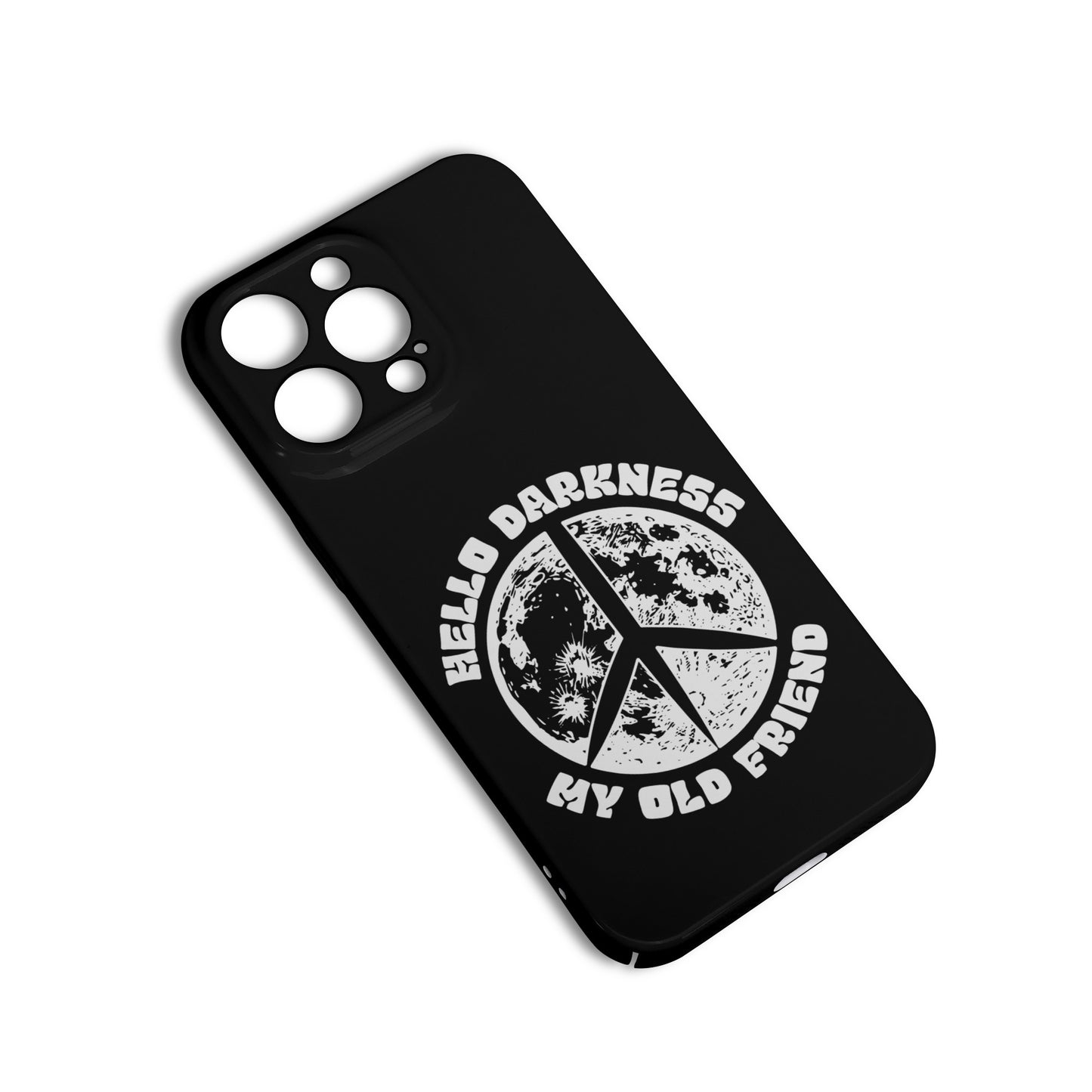 Hello Darkness iPhone 15 Pro Max Phone Case