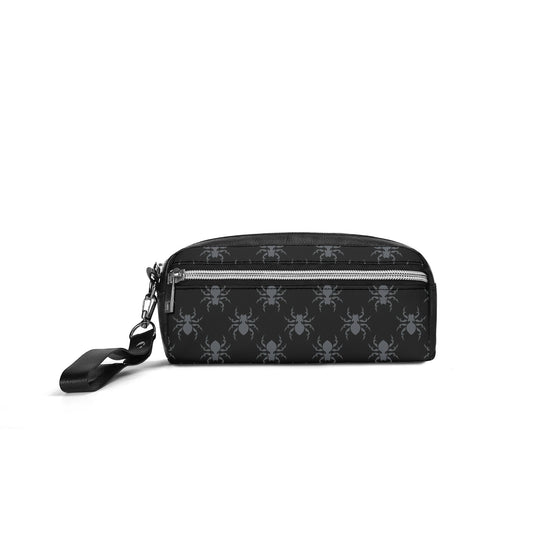 Gothic Spiders Leather Clutch Bag