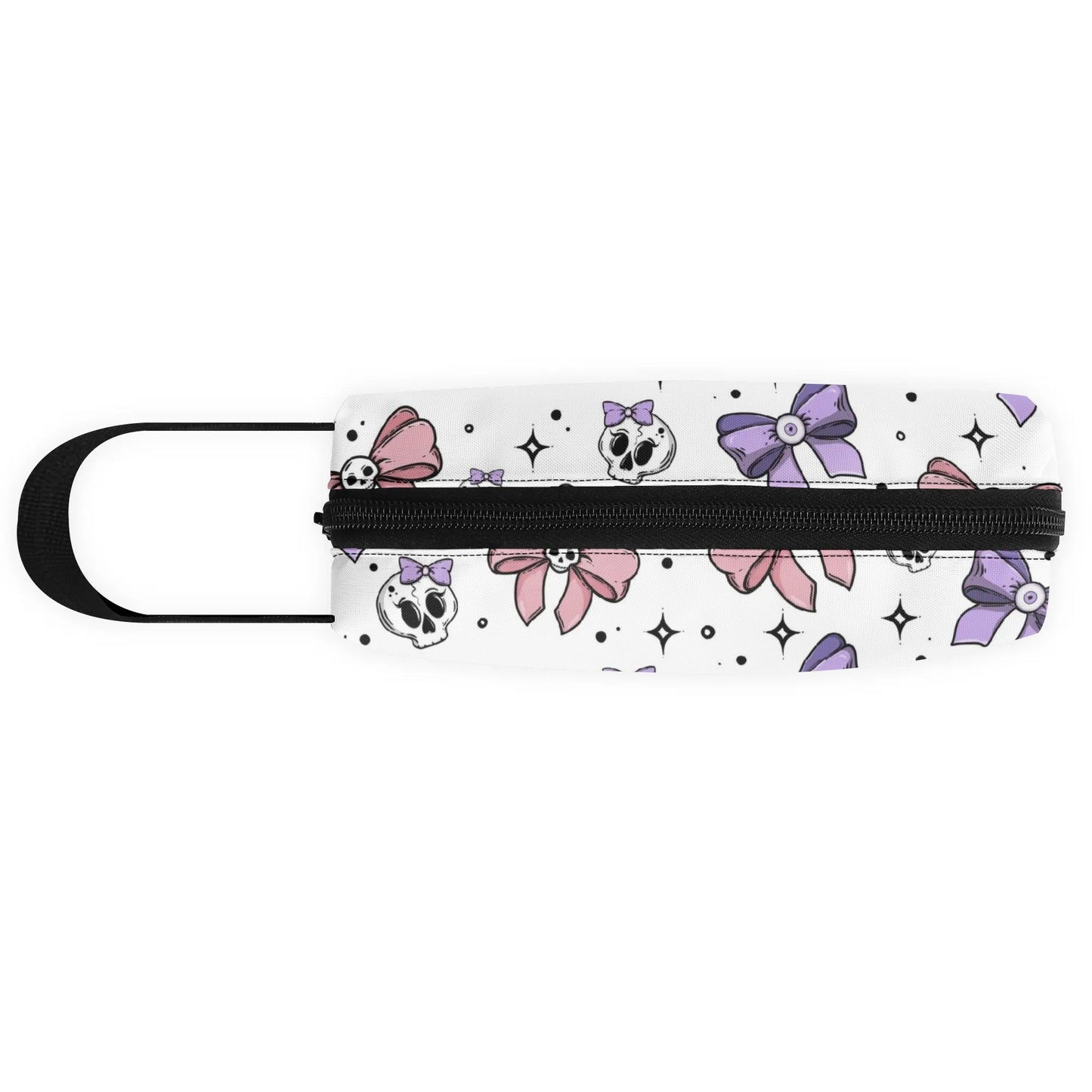 Cute Skulls And Bows Wristlet Purse