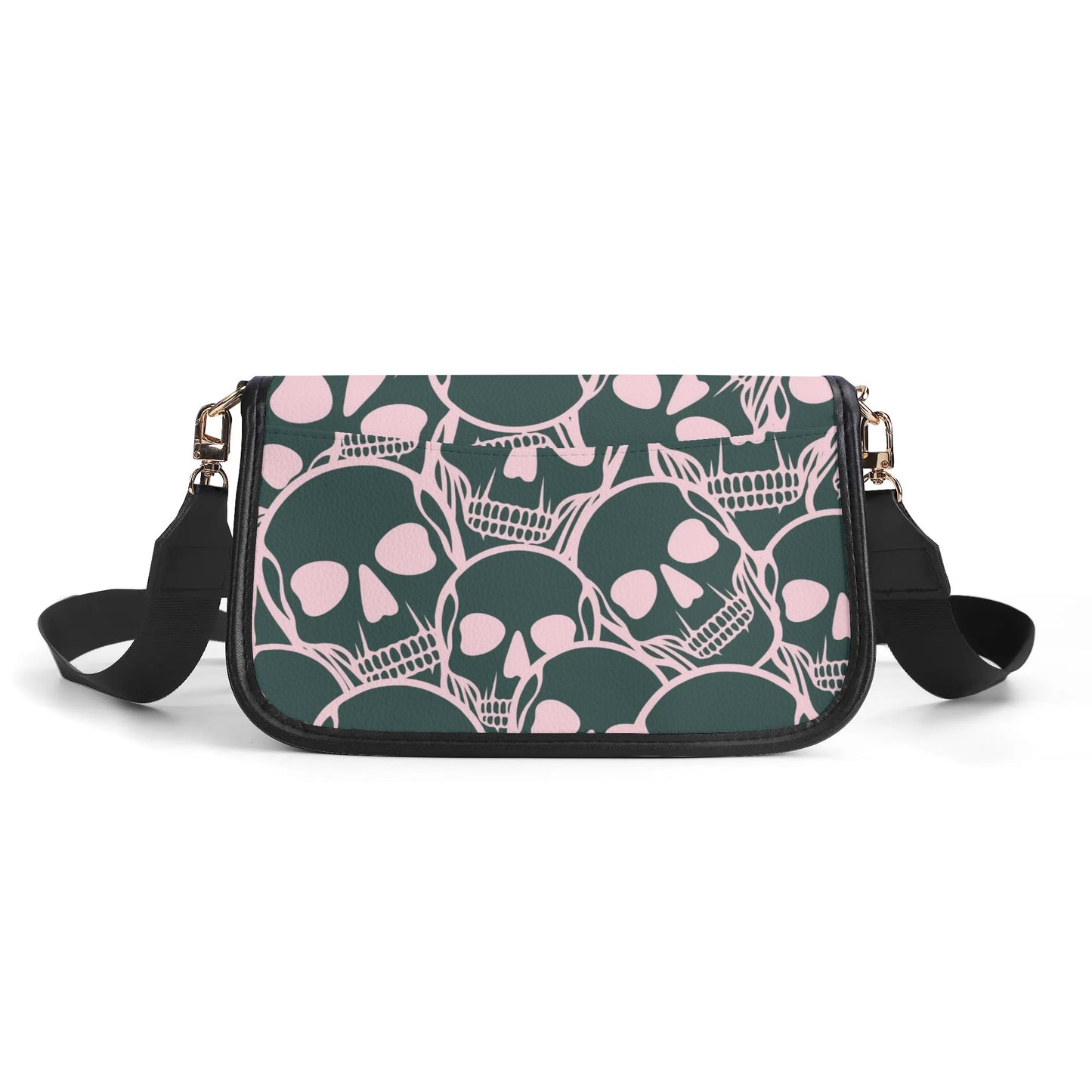 Skulls Leather Chain Shoulder bags