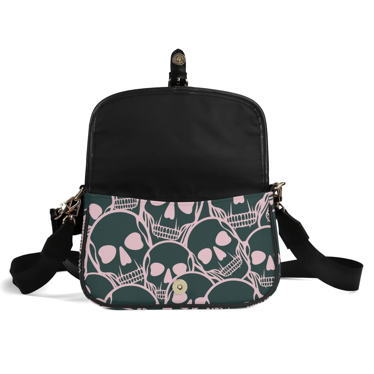 Skulls Leather Chain Shoulder bags