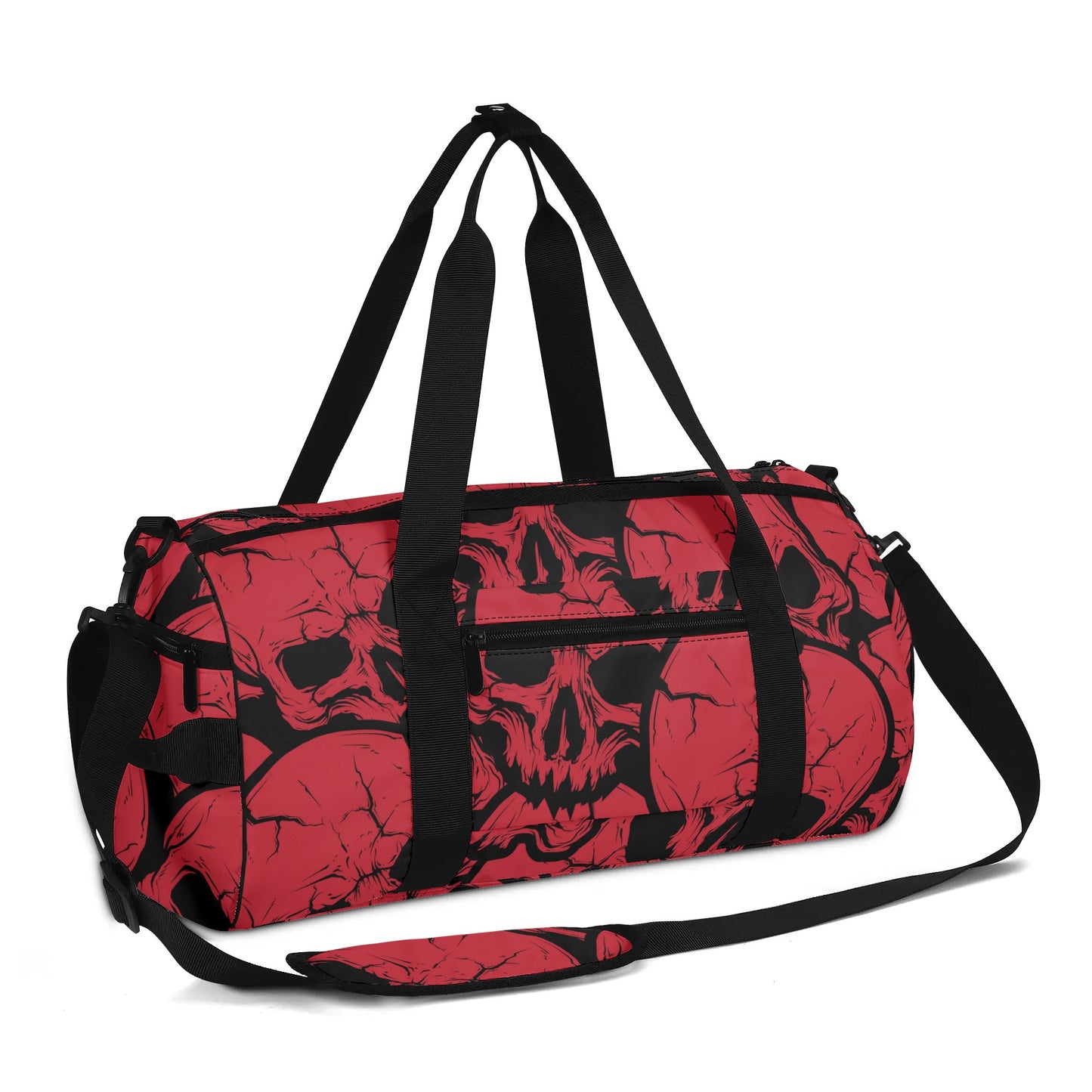 Red Skulls Duffle Bag