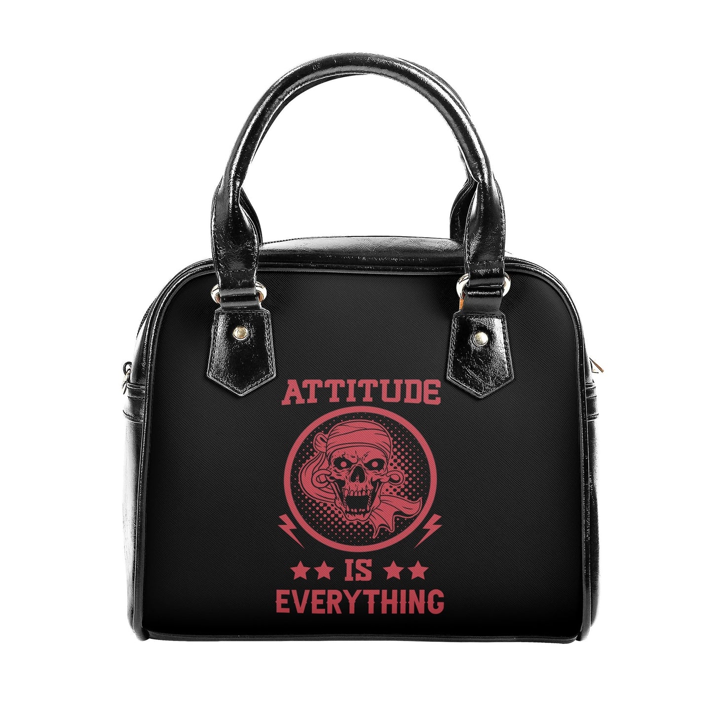 Attitude Is Everything Shoulder Handbag