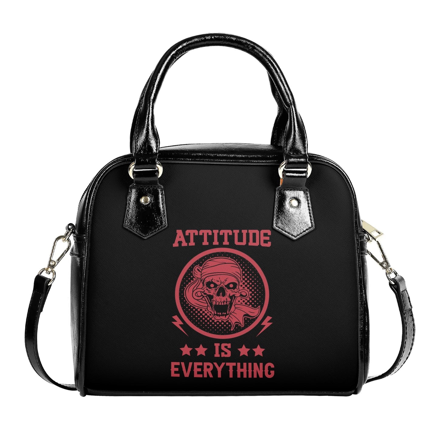 Attitude Is Everything Shoulder Handbag