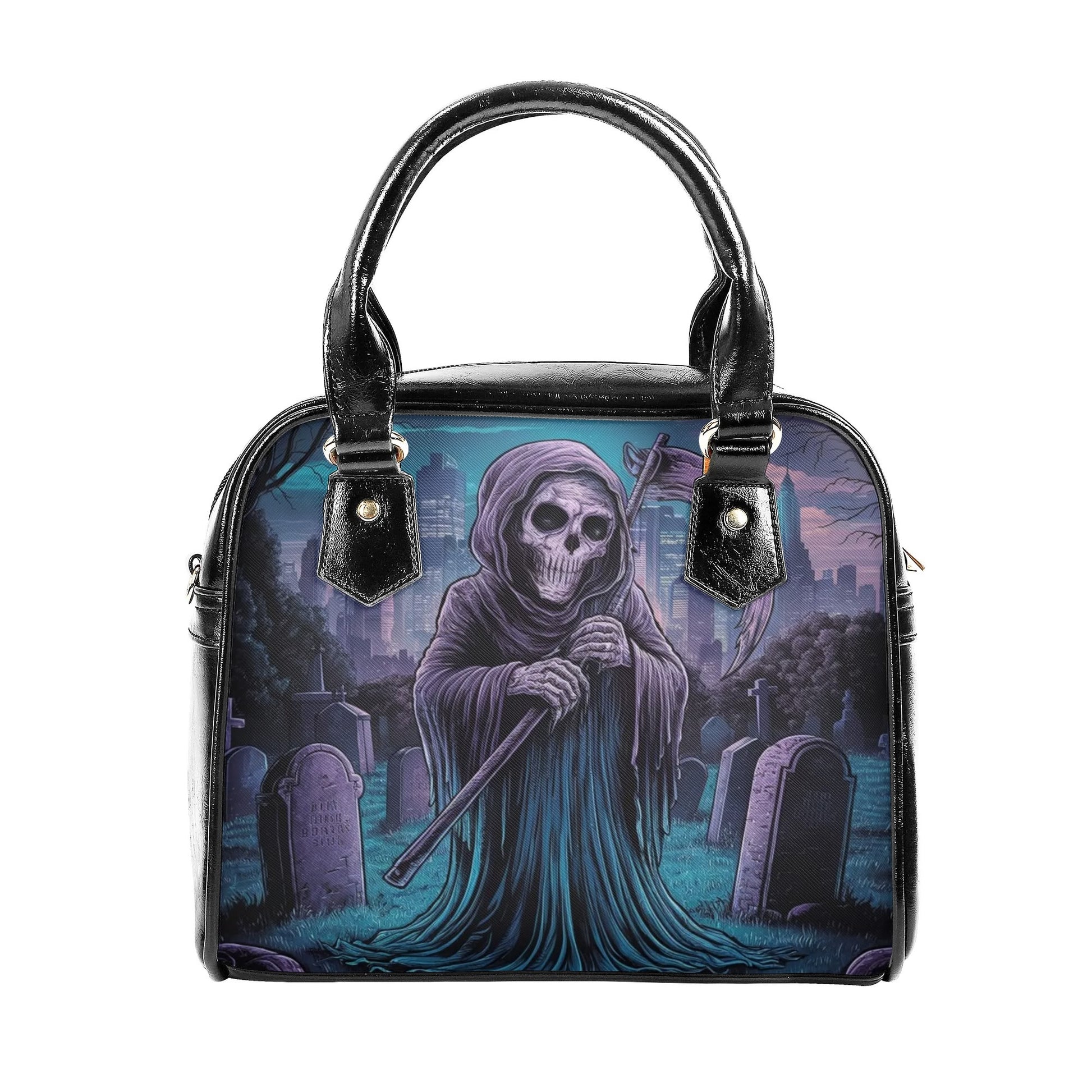 Graveyard Reaper Shoulder Handbag