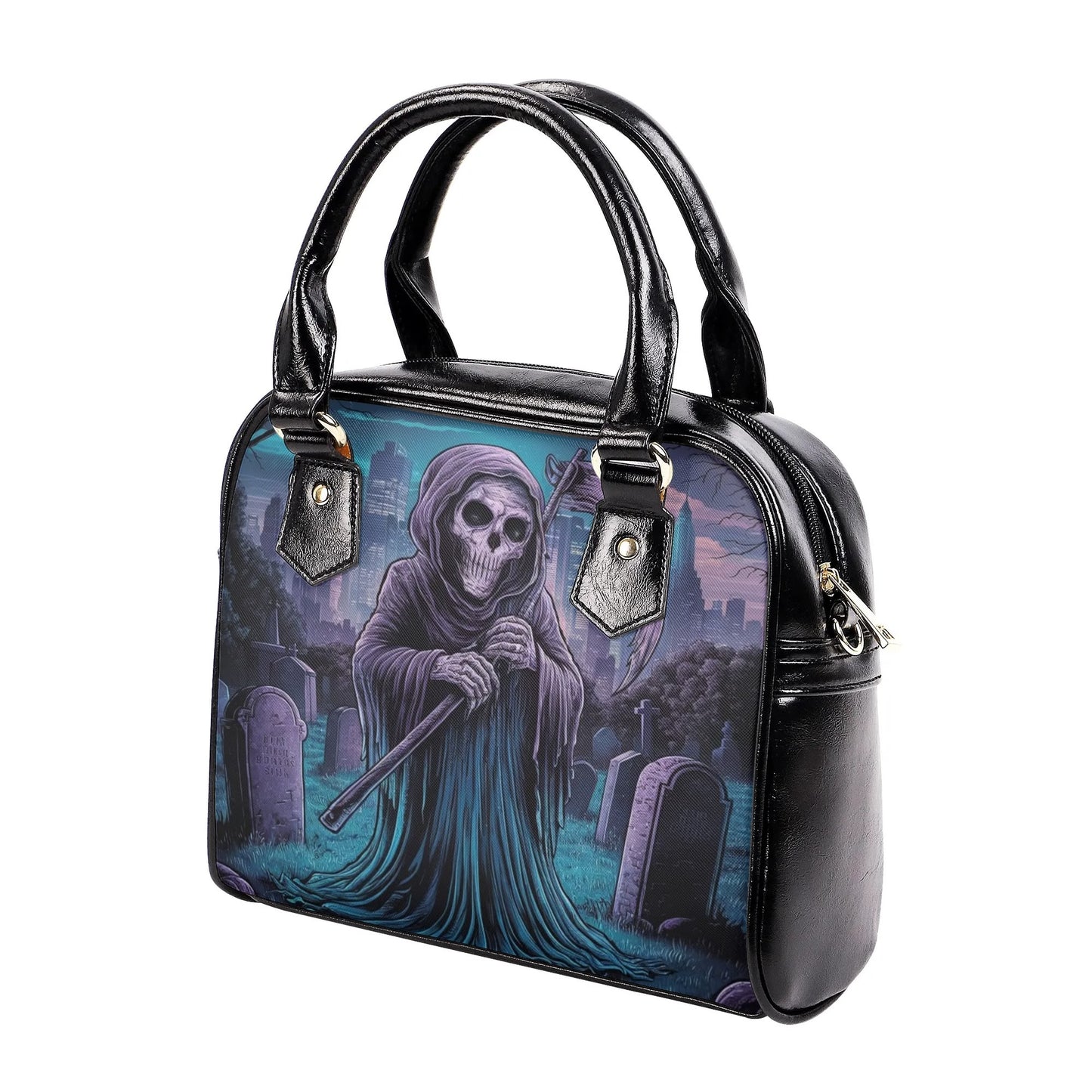 Graveyard Reaper Shoulder Handbag