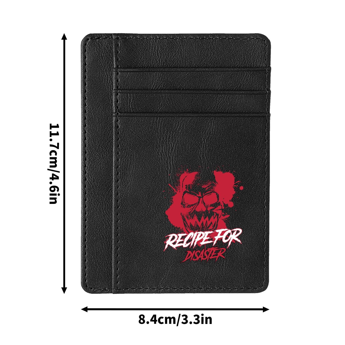 Recipe For Disaster Minimalist Leather Wallets