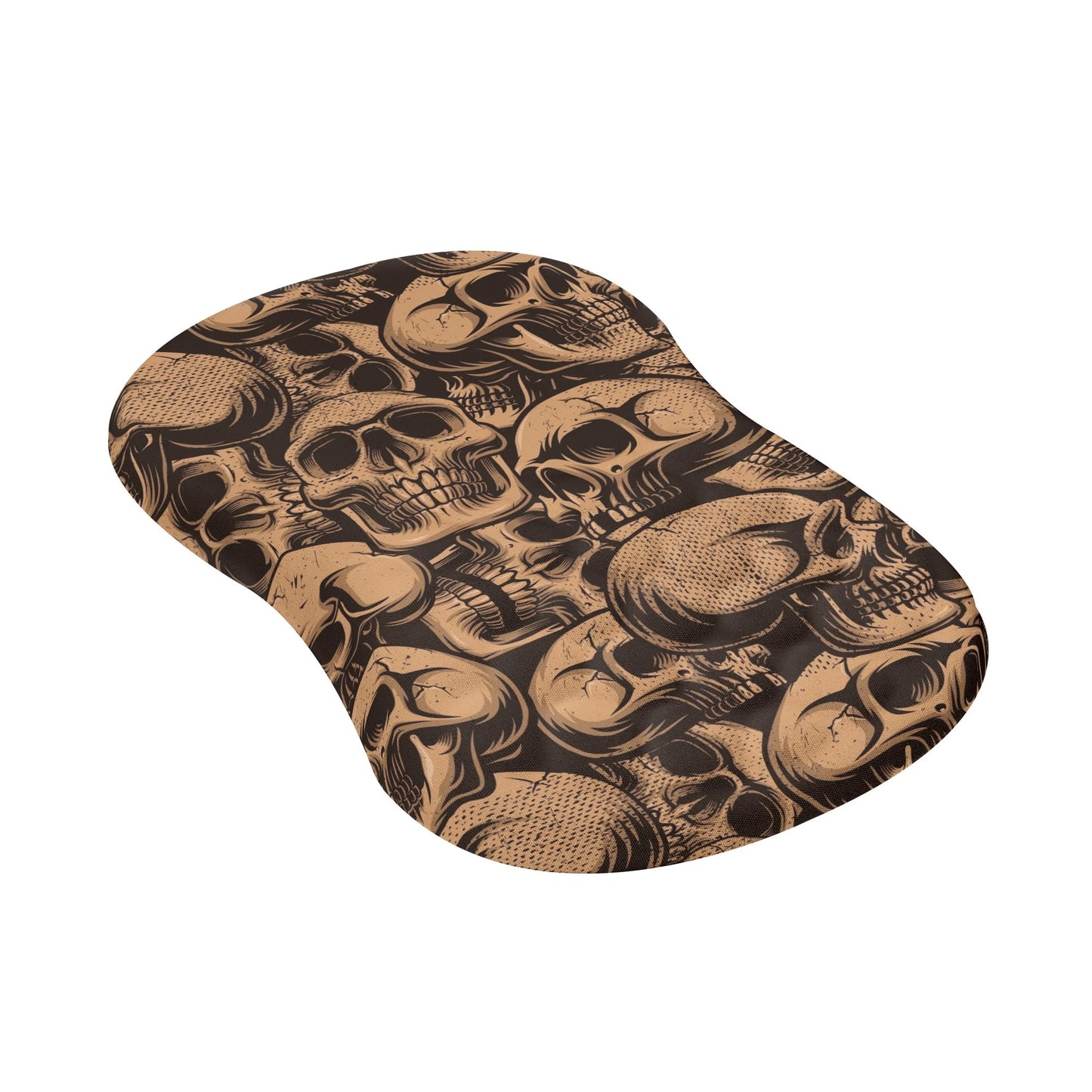 Bronze Skulls Mouse Pad Wrist Rest