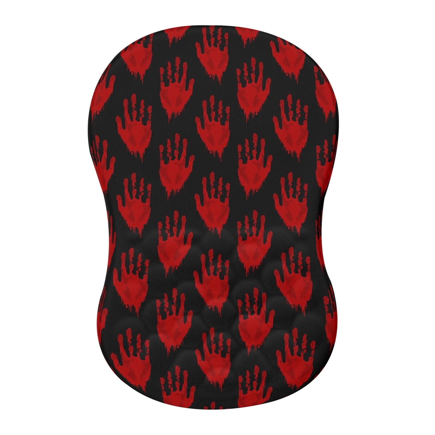 Bloody Hand Prints Mouse Pad Wrist Rest