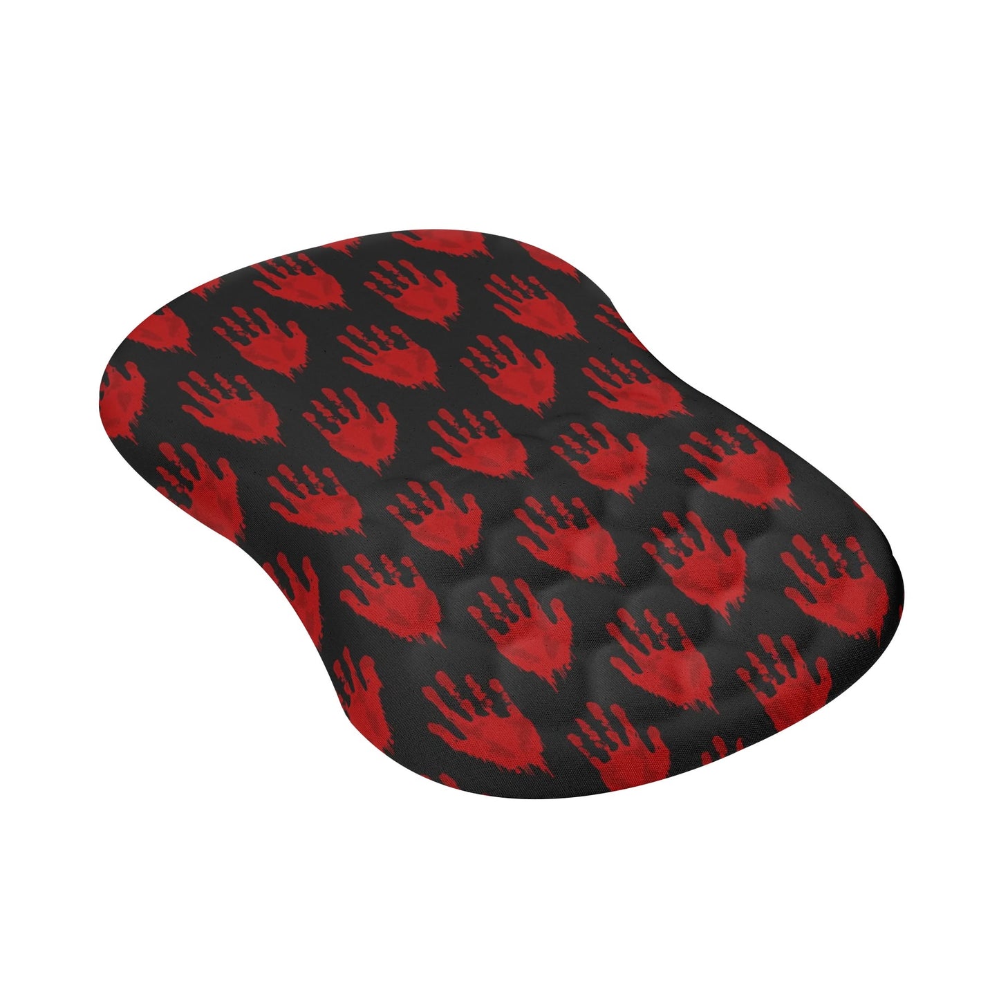 Bloody Hand Prints Mouse Pad Wrist Rest