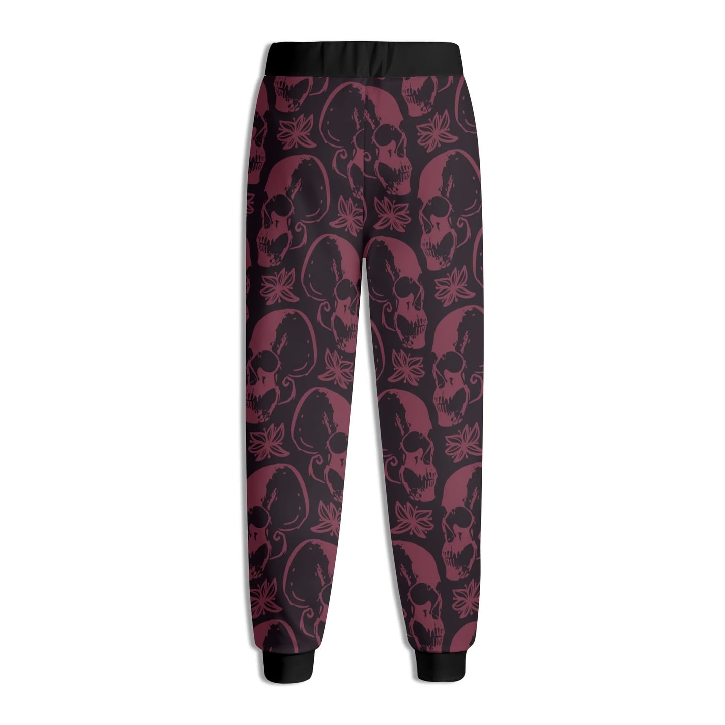 Purple Skulls Joggers Sweatpants