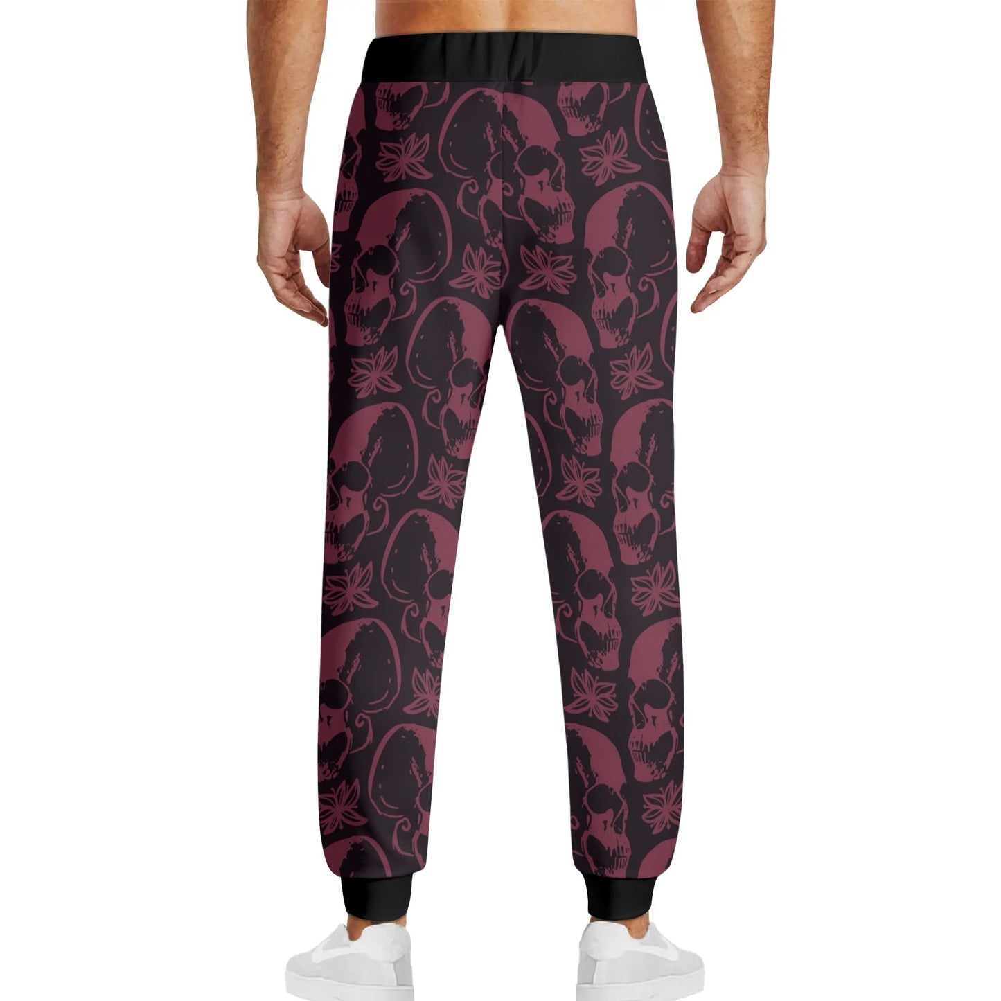 Purple Skulls Joggers Sweatpants