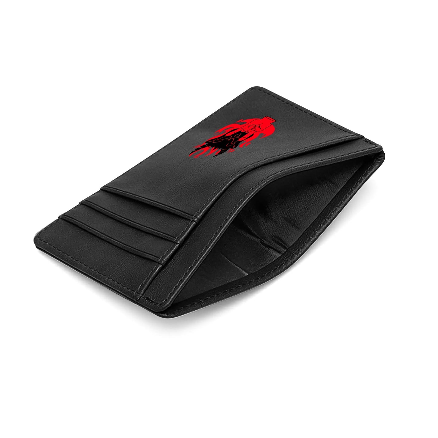 Devil Hand Minimalist Leather Wallets