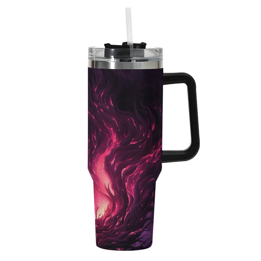 Midnight Dream 40 Oz Tumbler With Handle