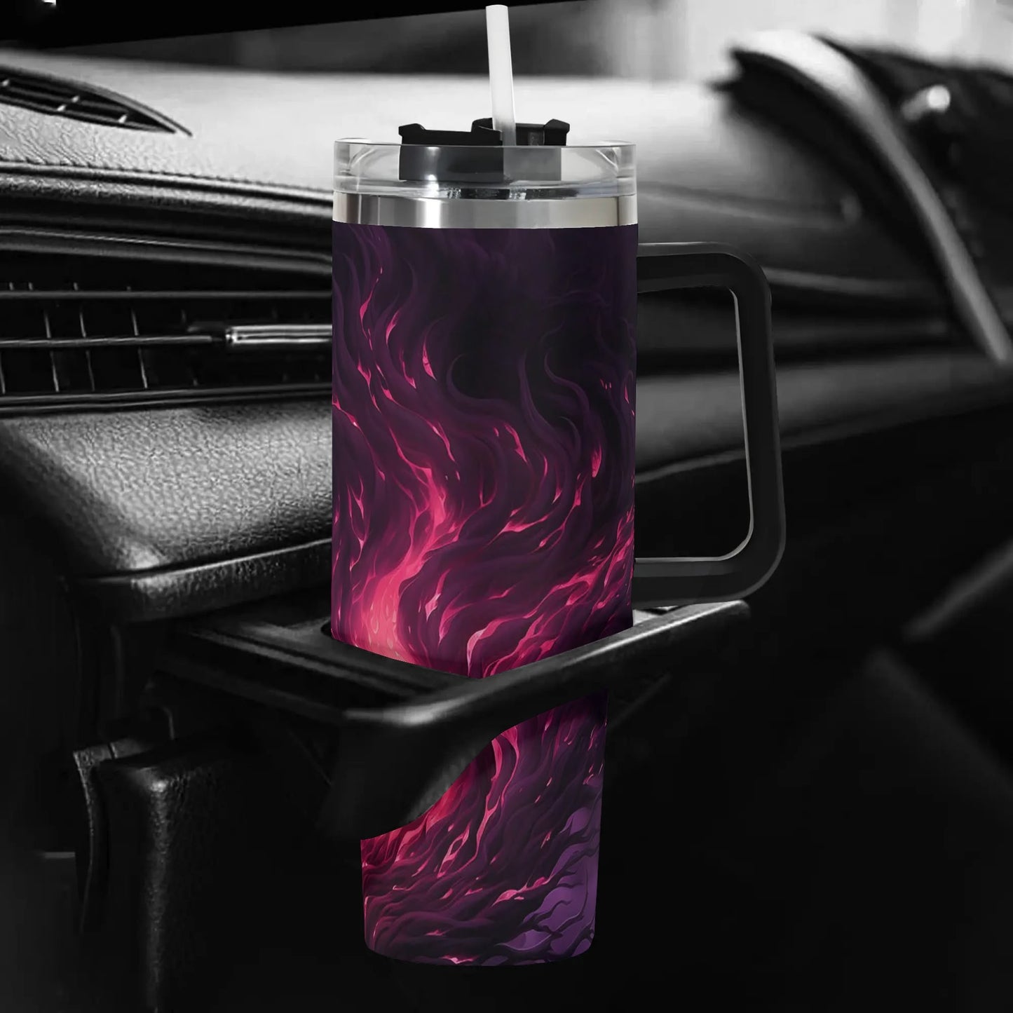 Midnight Dream 40 Oz Tumbler With Handle