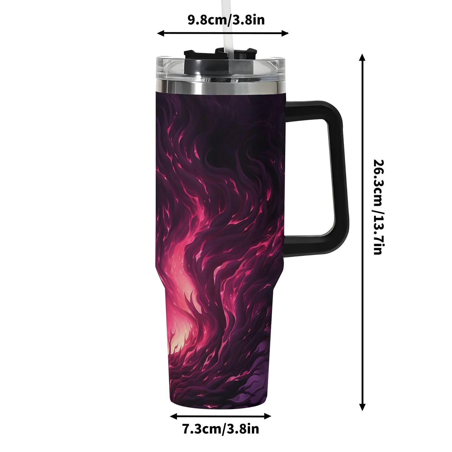 Midnight Dream 40 Oz Tumbler With Handle