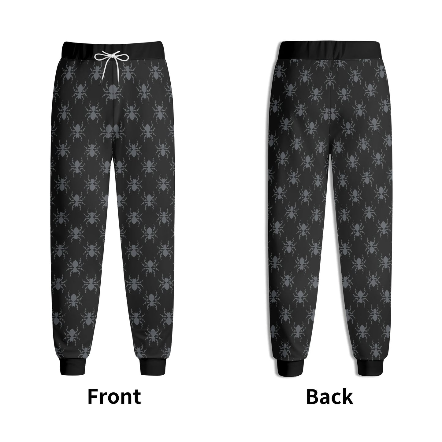 Gothic Spiders Joggers Sweatpants