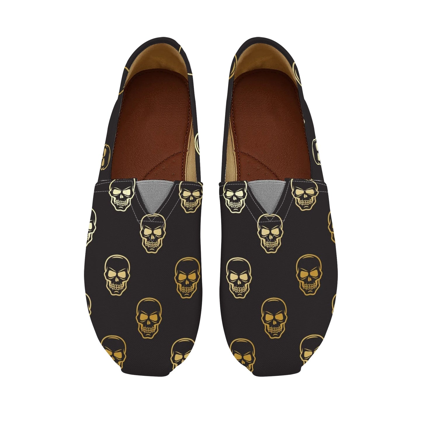 Smiling Skulls Casual Shoes