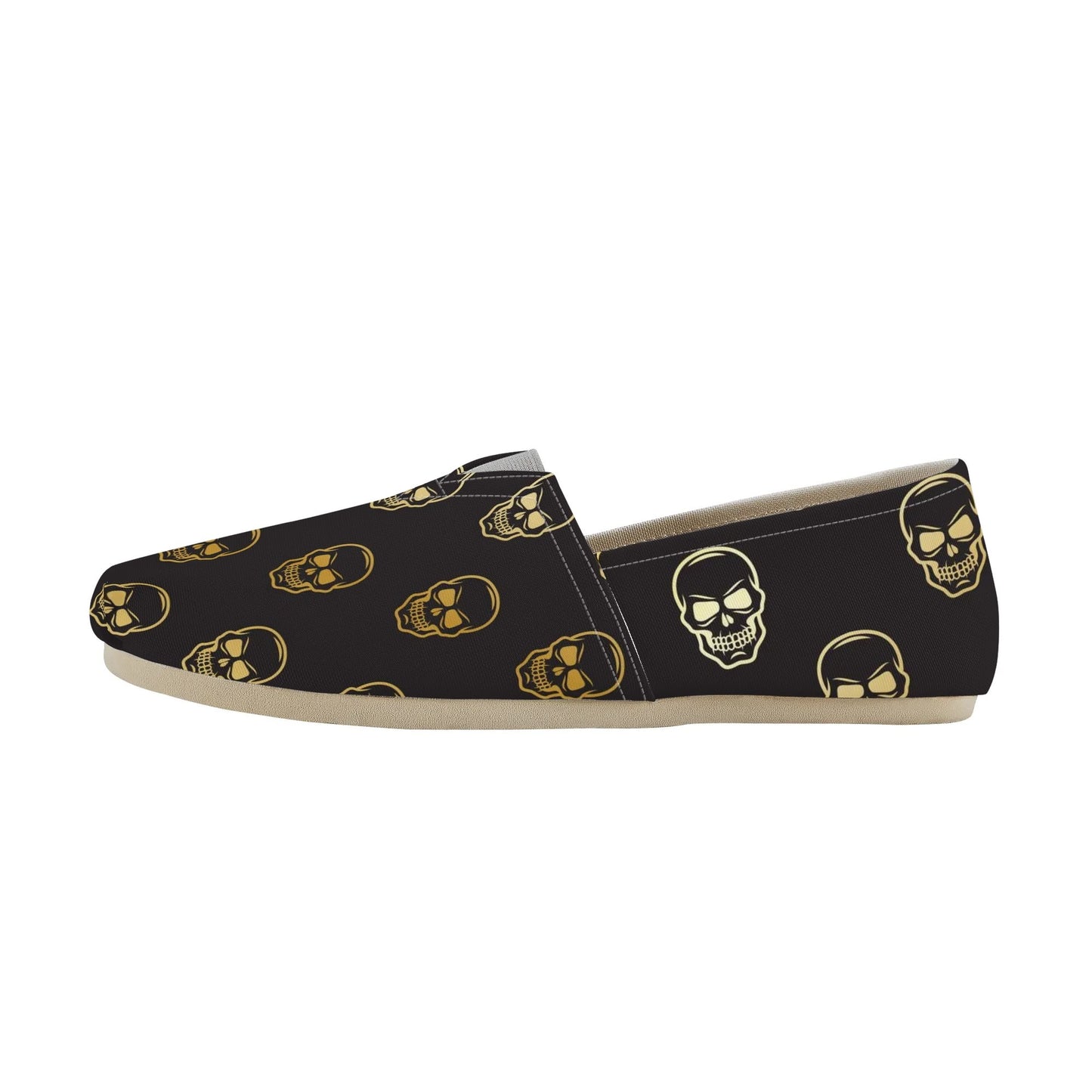 Smiling Skulls Casual Shoes