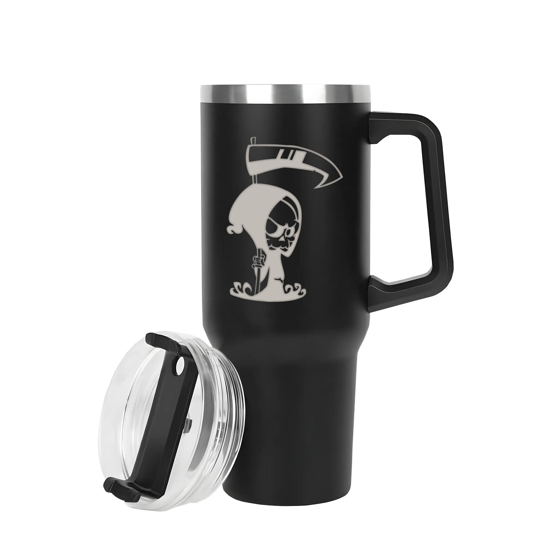 Lil Reaper 40oz Tumbler with Handle and Straw