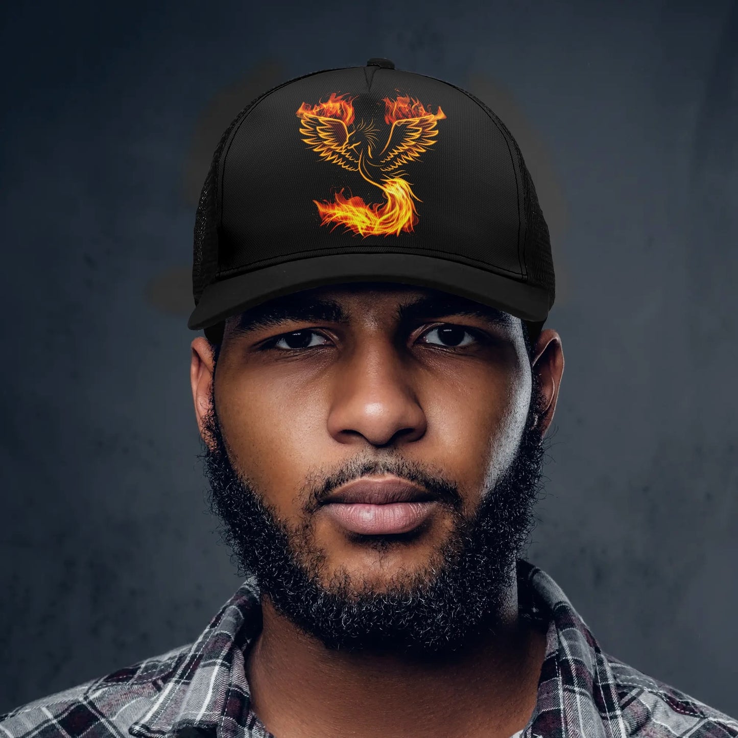 Rising Phoenix Mesh Trucker Hats