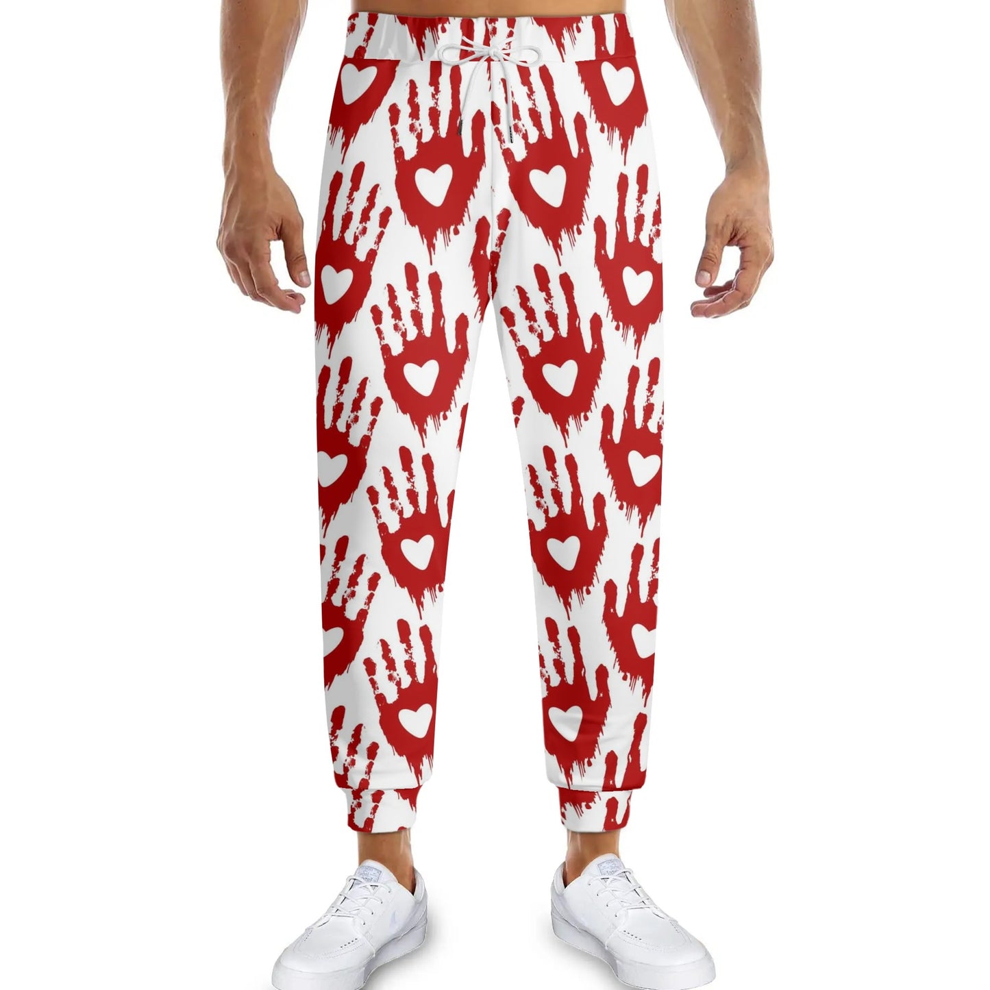 Bloody Hand Love Joggers Sweatpants