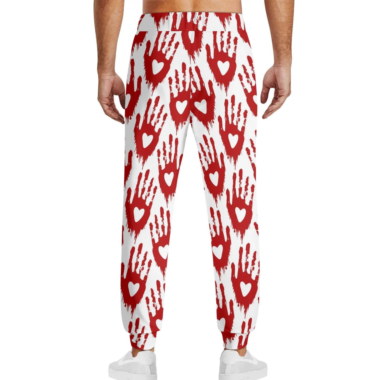 Bloody Hand Love Joggers Sweatpants