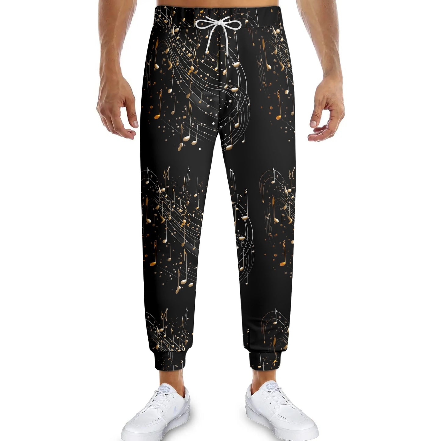 Flowing Musical Notes Joggers Sweatpants