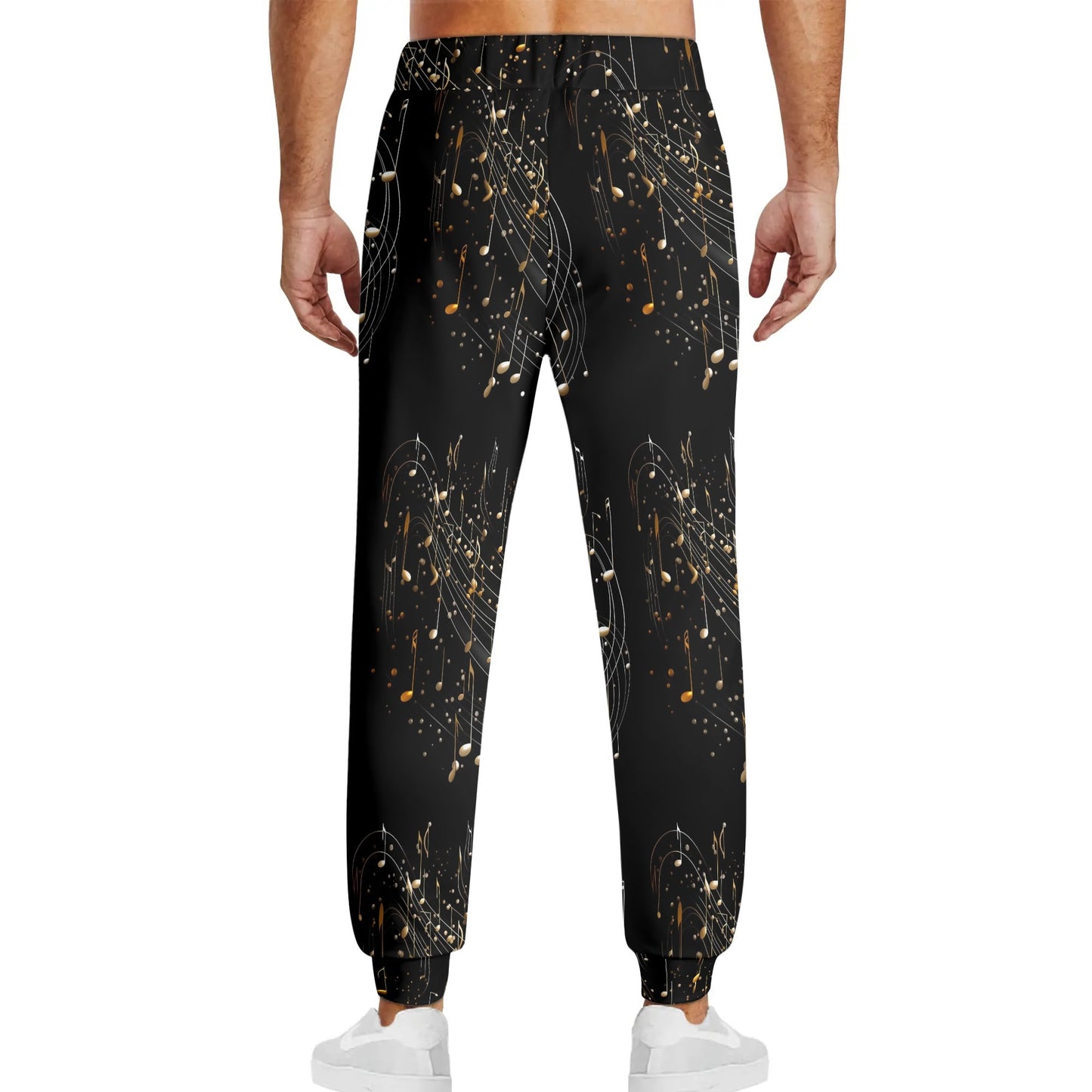 Flowing Musical Notes Joggers Sweatpants