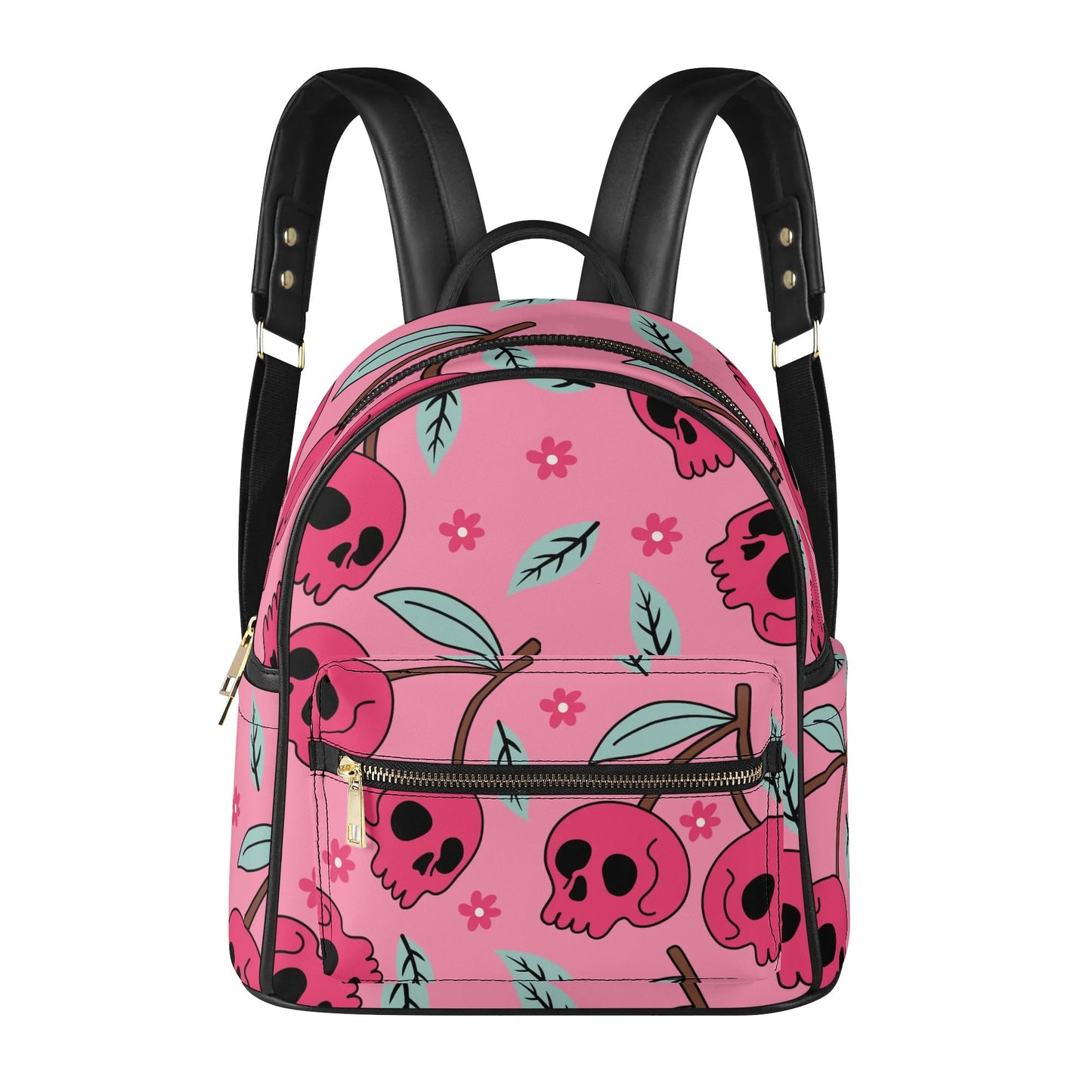 Cherry Skulls Casual Backpack