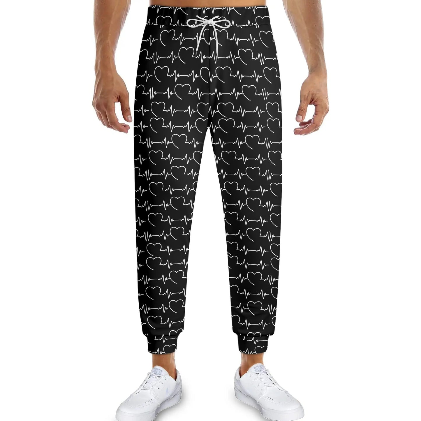 Love Heart Beats Joggers Sweatpants