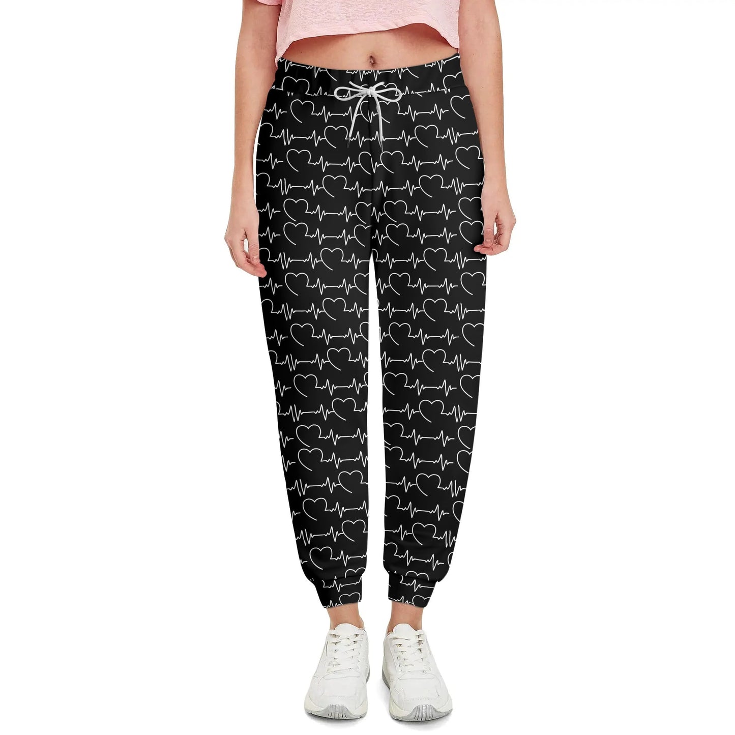 Love Heart Beats Joggers Sweatpants