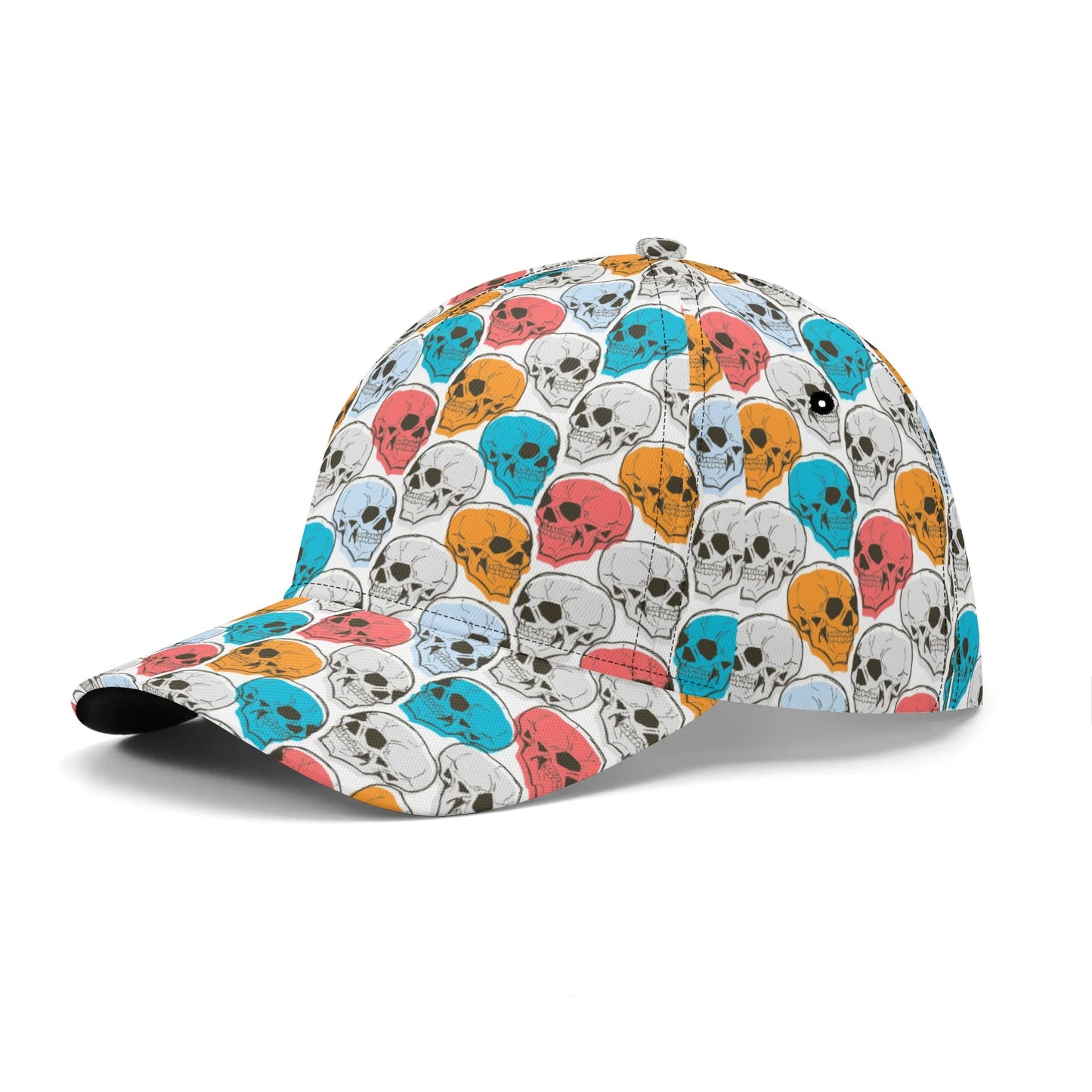 Colorful Skulls Baseball Cap