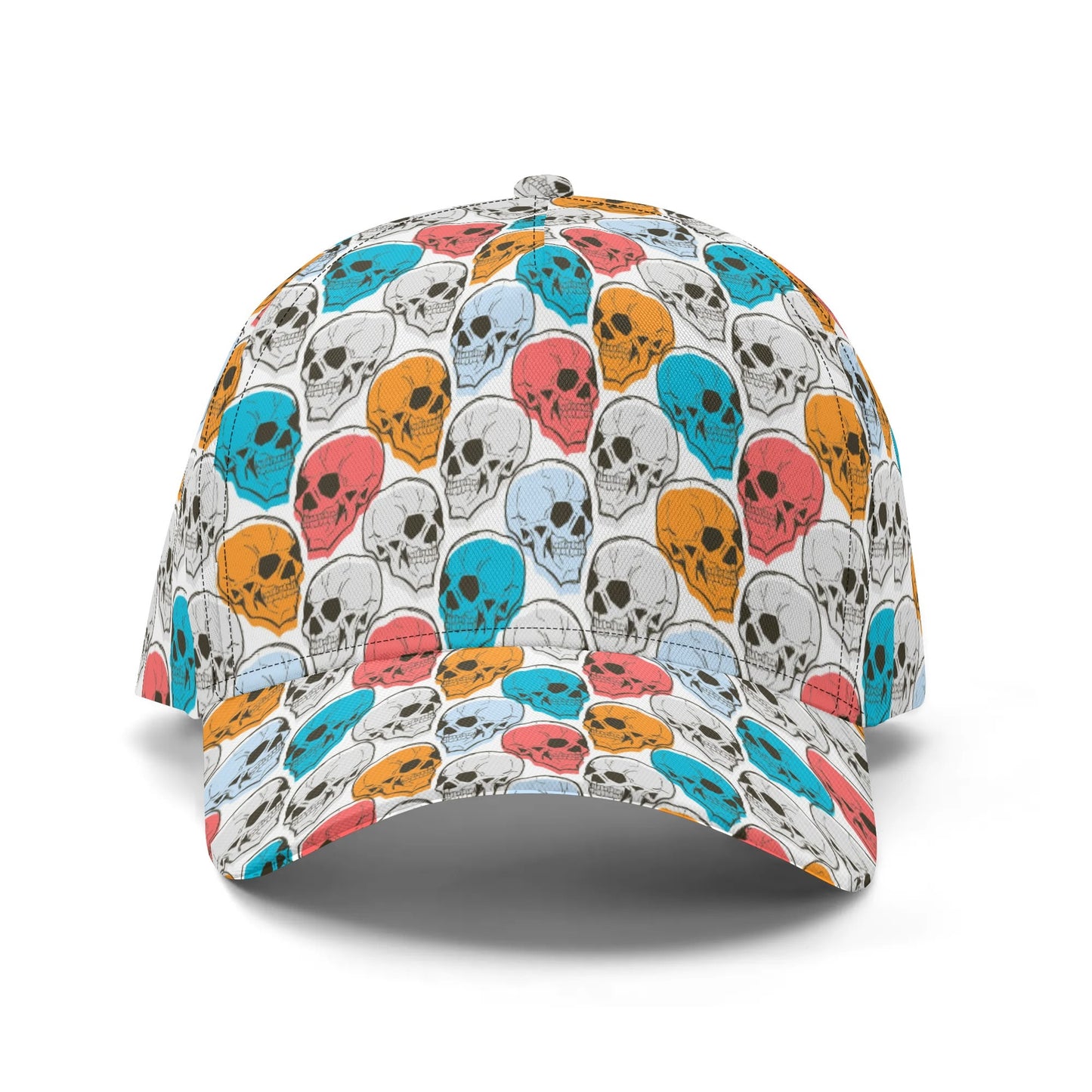 Colorful Skulls Baseball Cap