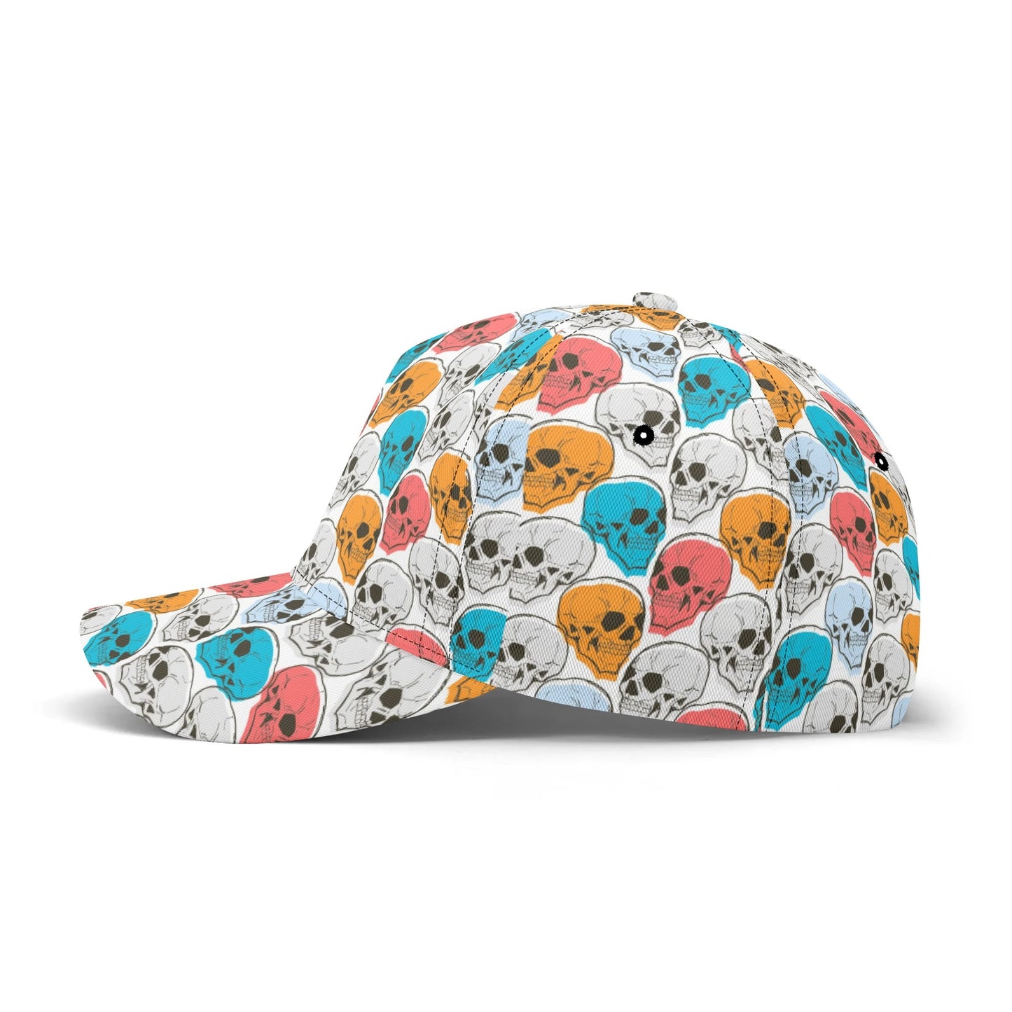 Colorful Skulls Baseball Cap