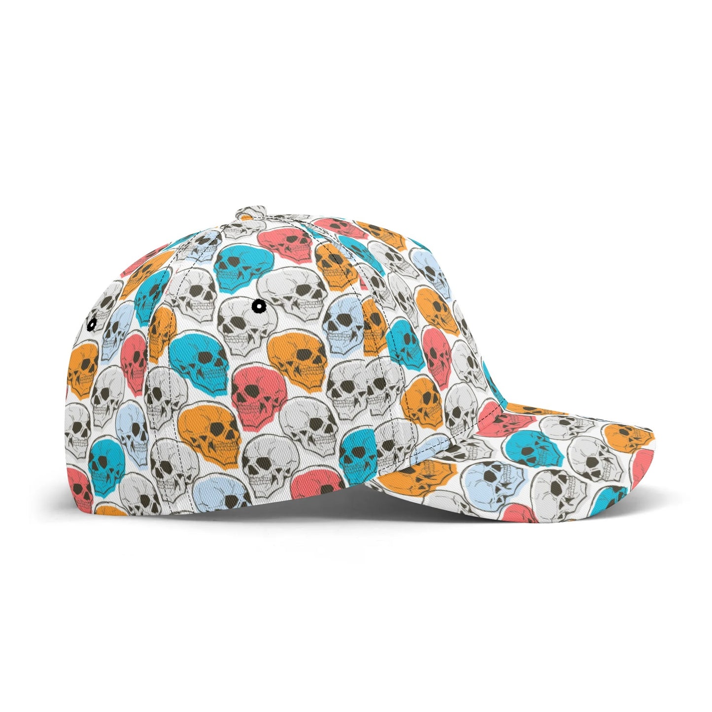 Colorful Skulls Baseball Cap